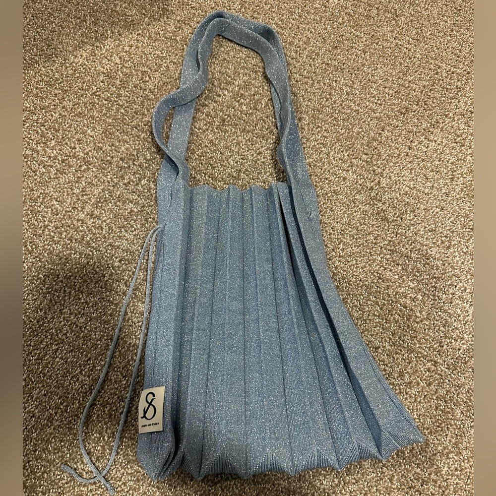 Joseph & Stacey Lucky Pleats Knit M Starry tote bag